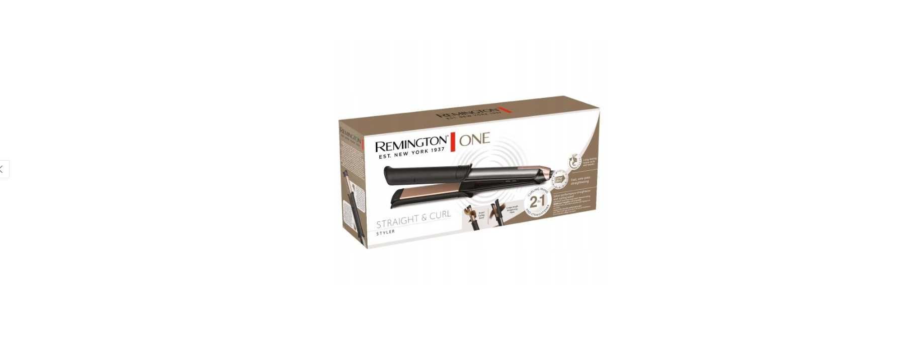 Prostownica Remington one straight&curl S6077