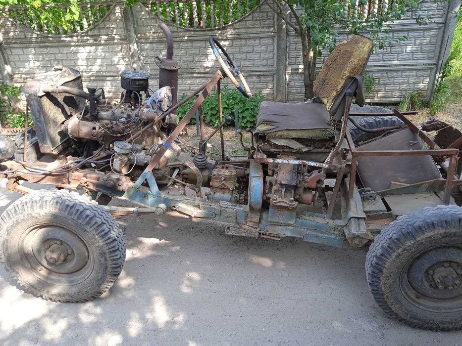 Трактор на базі газ-69