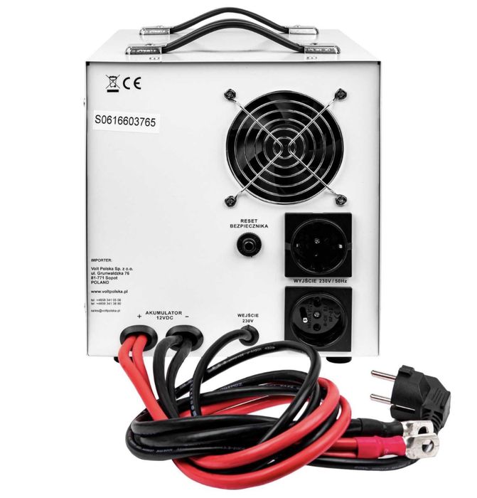 Перетворювач напругт SINUS PRO 2200 E 12v ДБЖ Volt Polska безперебійне
