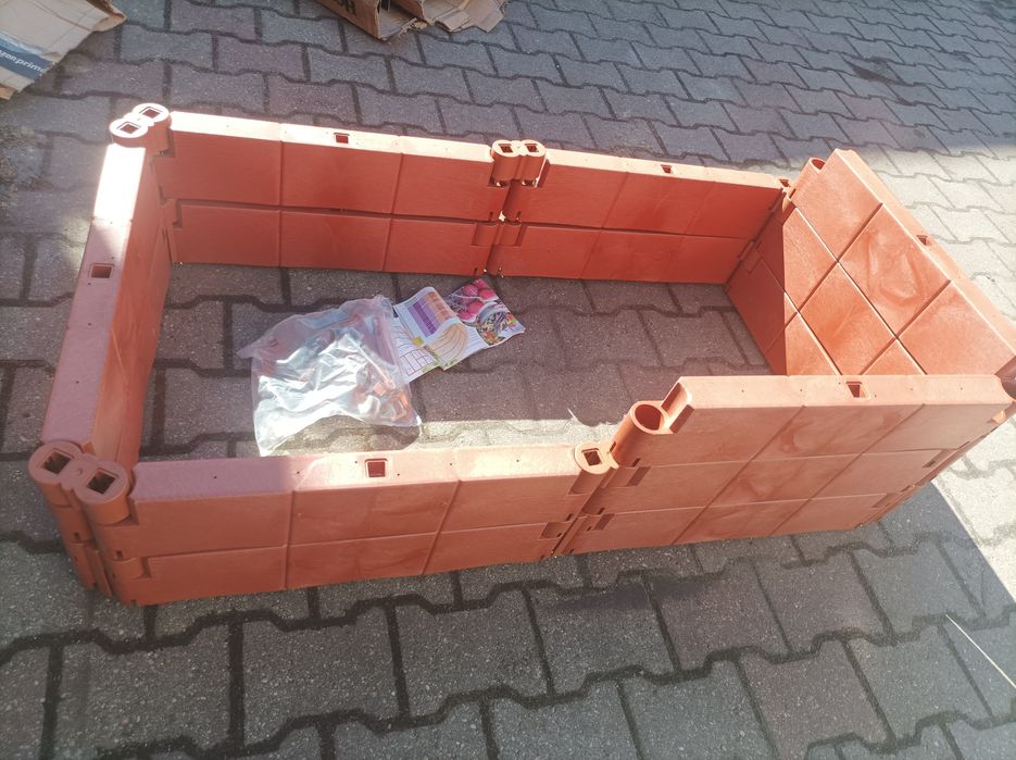 Zestaw do zabudowy do podwyższonej grządki