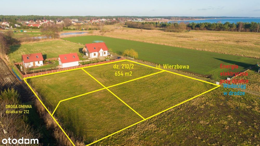 Działki budowlane Kąty Rybackie ul. wierzbowa