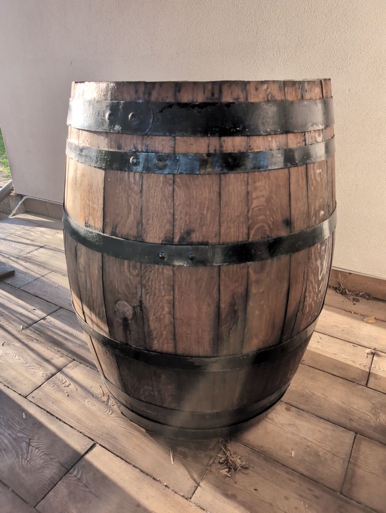 Beczka dębowa 1000l, po whisky, balia, sauna, morsowanie