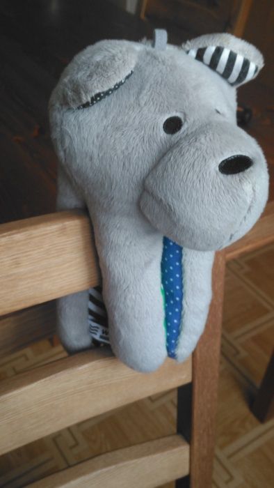 WHISBEAR Szumiś Miś Szumiący Zabawka Sensoryczna. Made in Poland