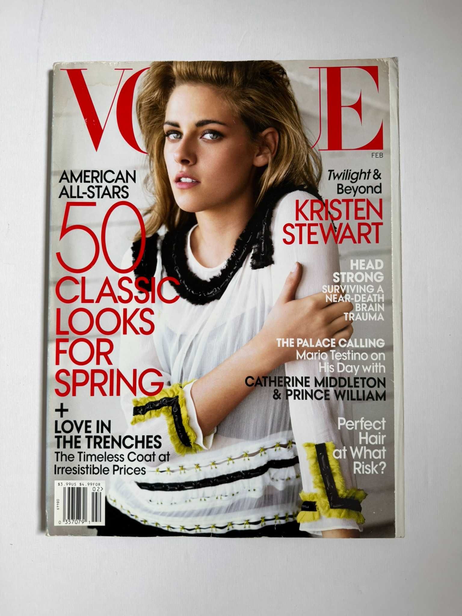 US Vogue February 2011 : Kristen Stewart by Mario Testino