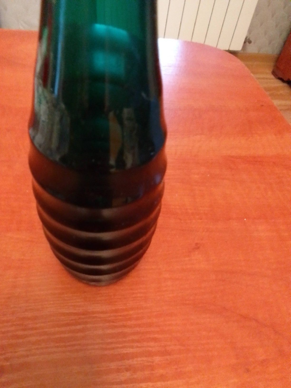 Zielony wazon butelka