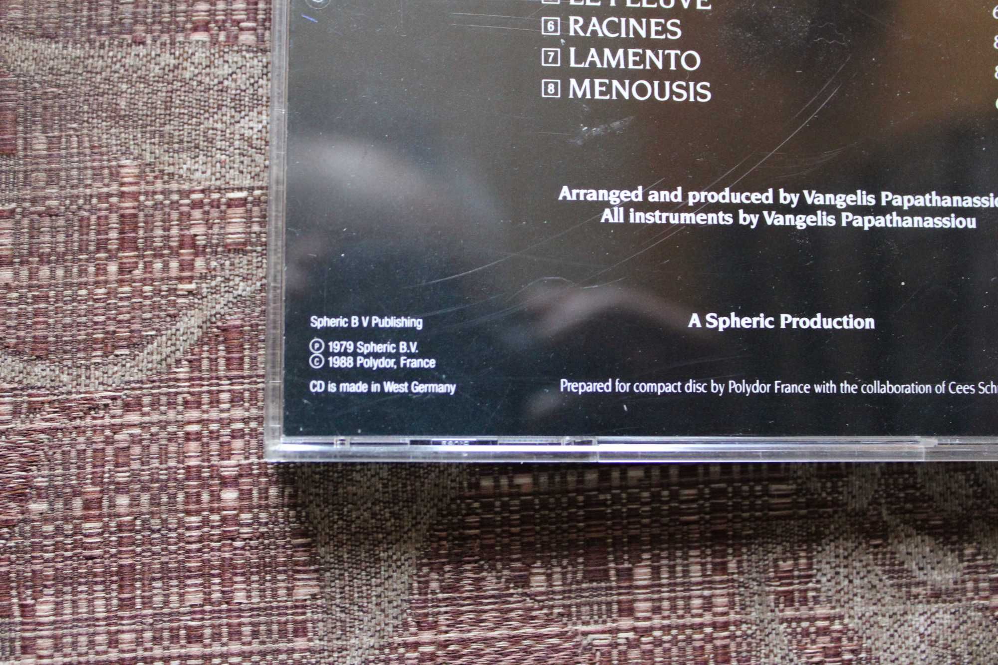 Irene Papas & Vangelis - Odes- unikat - gratka dla melomana - płyta CD