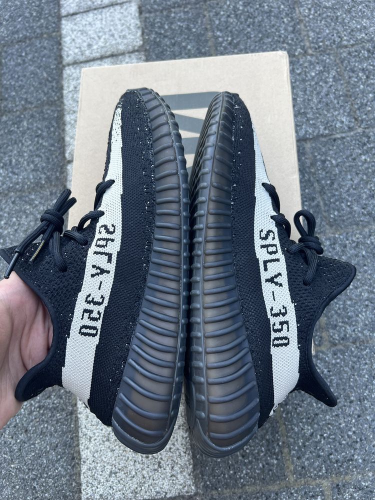 Adidas Yeezy Boost 350 V2 Oreo 2016 OG sneakersy niskie czarne 42 2/3