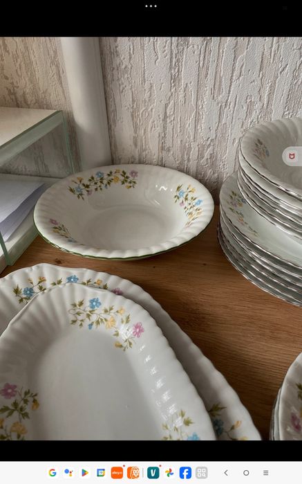 Serwis obiadowy Chodzież lata 80
