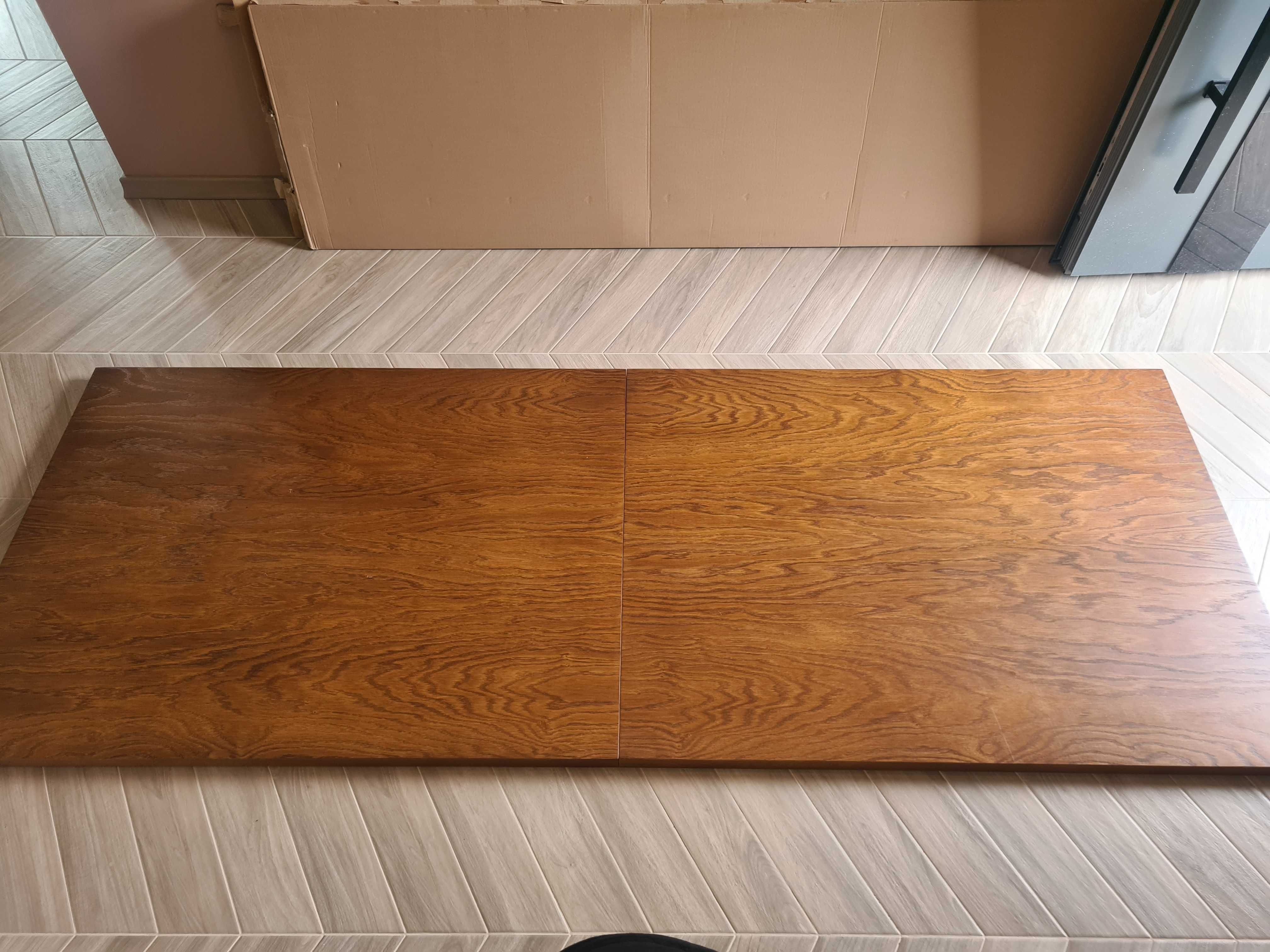 Blat kolor Dąb 240cmx90cm plus 2 szt wstawki 50cmx90cm