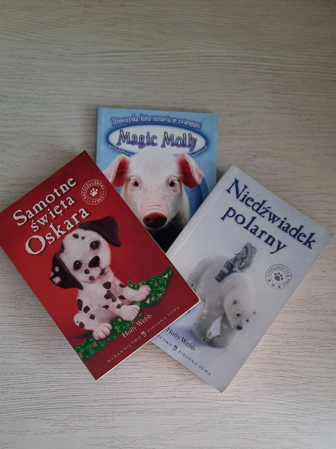 3 książki dla dzieci Holly Webb
