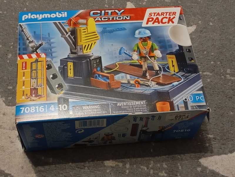 Playmobil City Action 70816 plac budowy