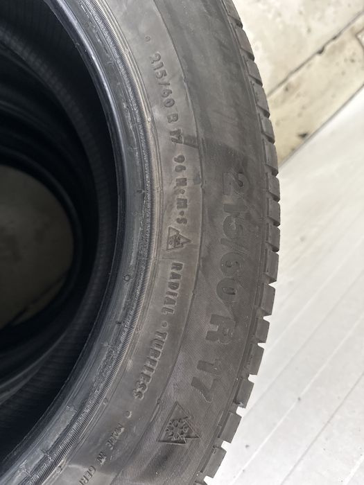 Komplet opon 215/60-17 Continental ContiWinterContact 17 cal ZIMA