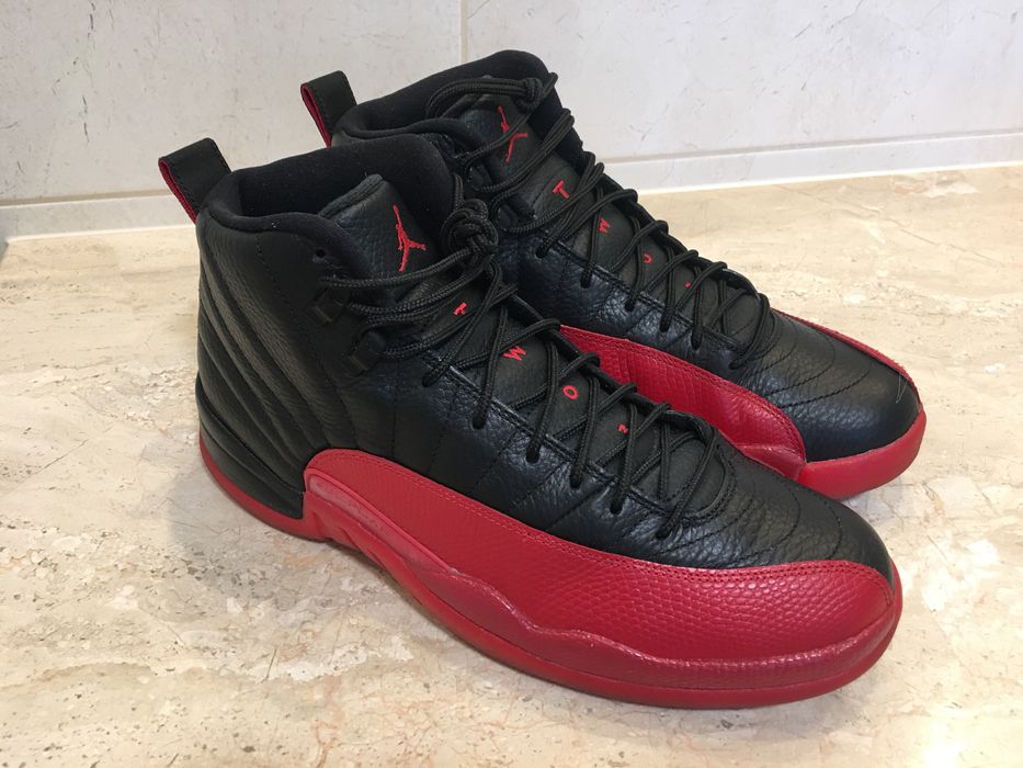 Jordan 12 Bred, Flu Game, 10,5 US, 44,5 EUR