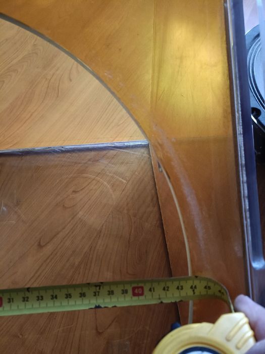 Kolumny estradowe bezbarwne z 1cm plexy