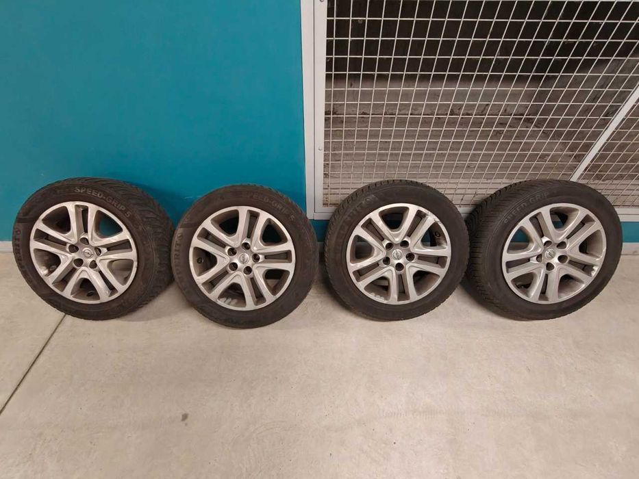 Koła zimowe Opel Astra K 5x105 205/55/16 czujniki ciśnienia