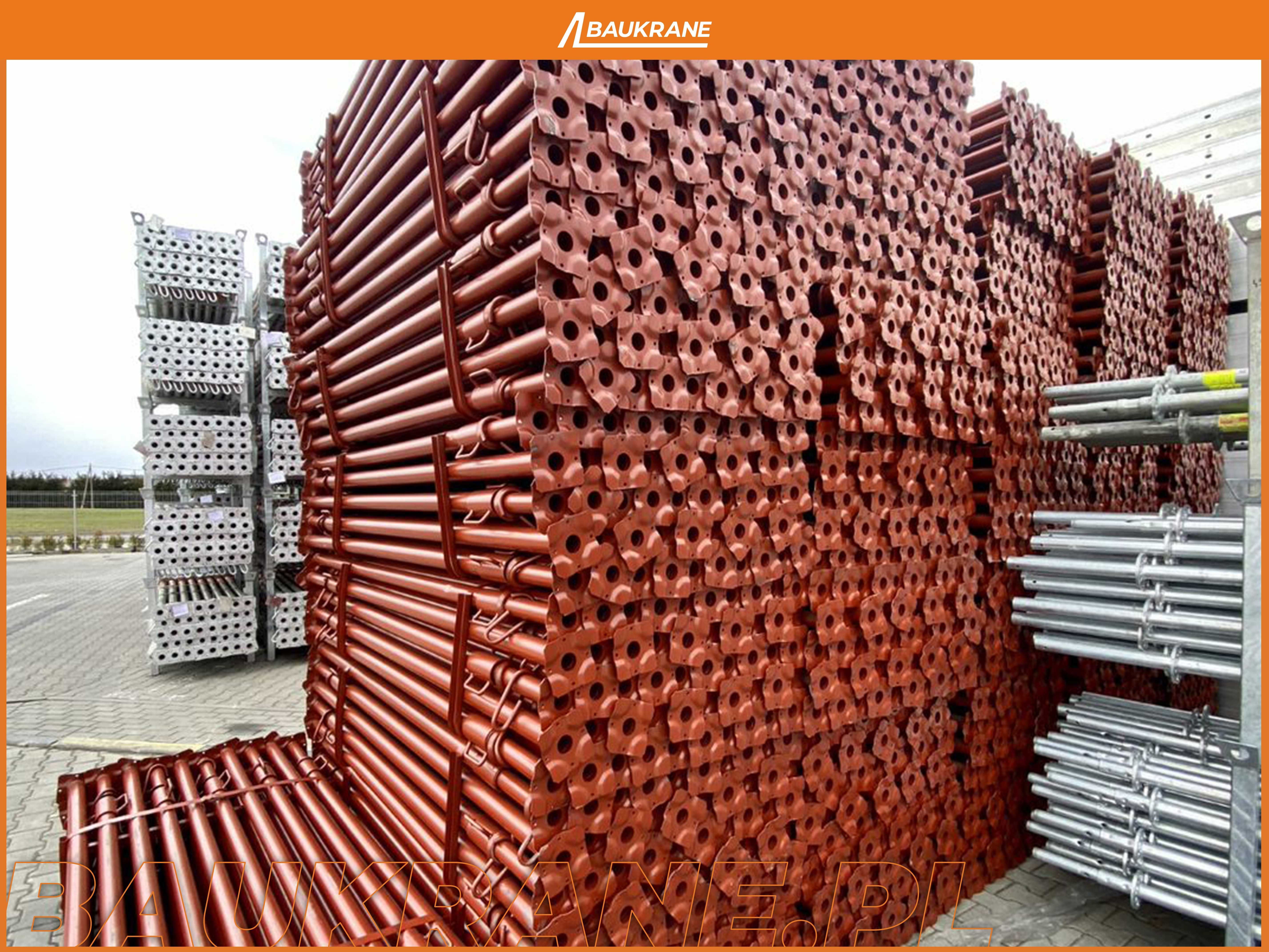 Podpory Lakierowane sztyce budowlane stalowe 3,6m