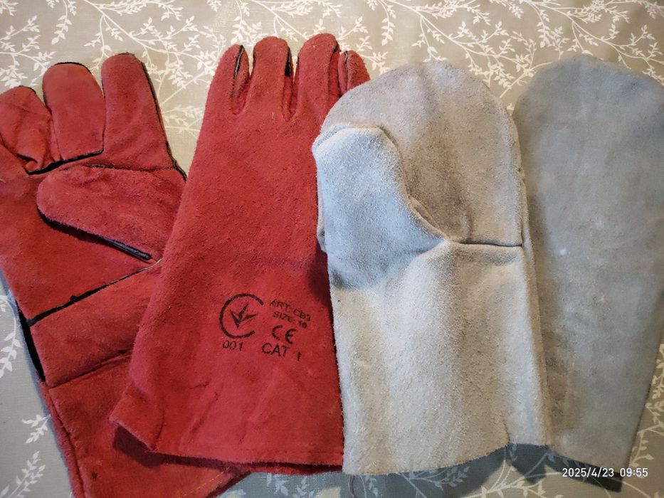 Рукавицы, краги (рабочие)