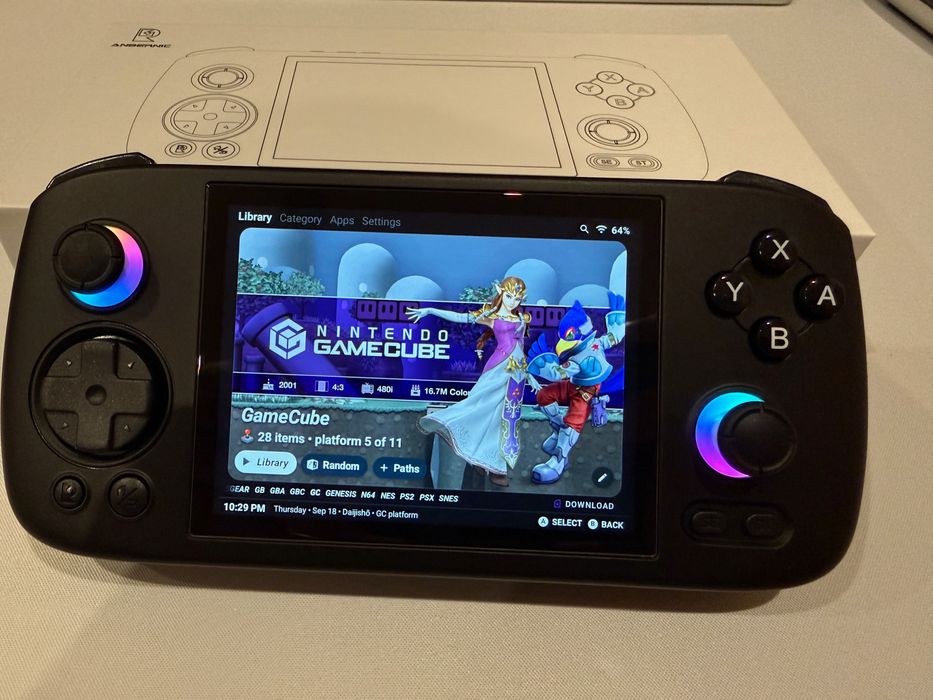 Consola retro Anbernic RG 406 H