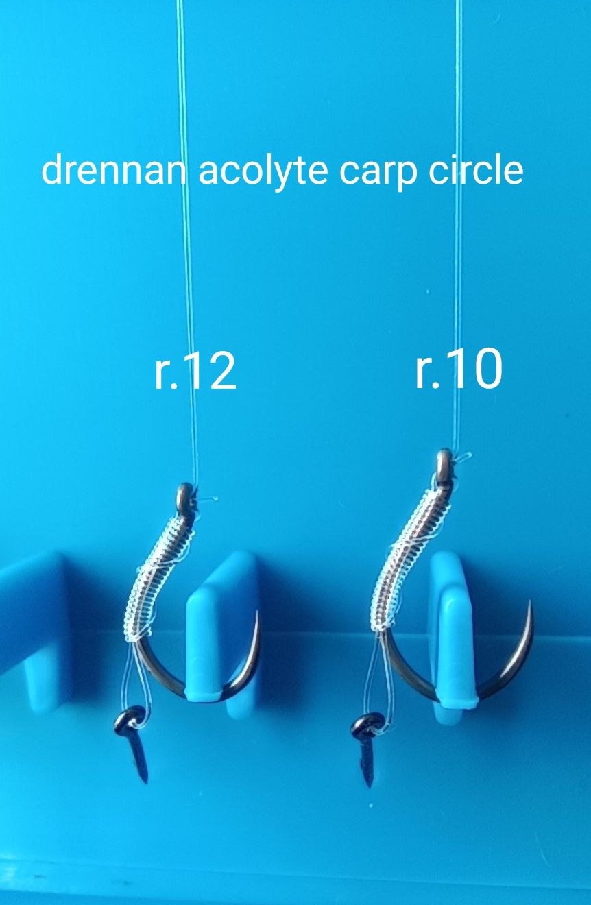 Przypony do method feeder - drennan acolyte carp circle r.10