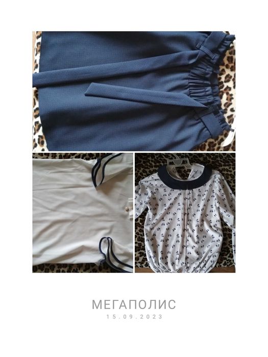 Продам шкільні речі(блузи, штани) для дівчаток