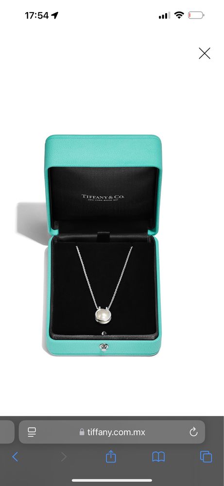 Прикраса з перлиною Tiffany