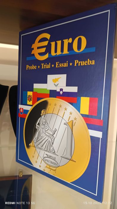 Monety Euro Cały Album