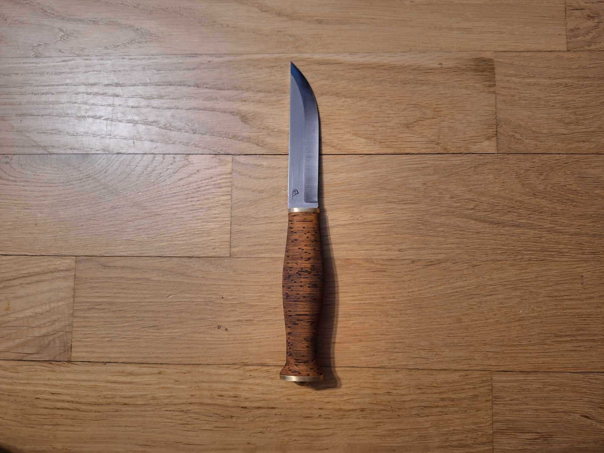 Nóż puukko polar lauri 105 custom kora brzozy