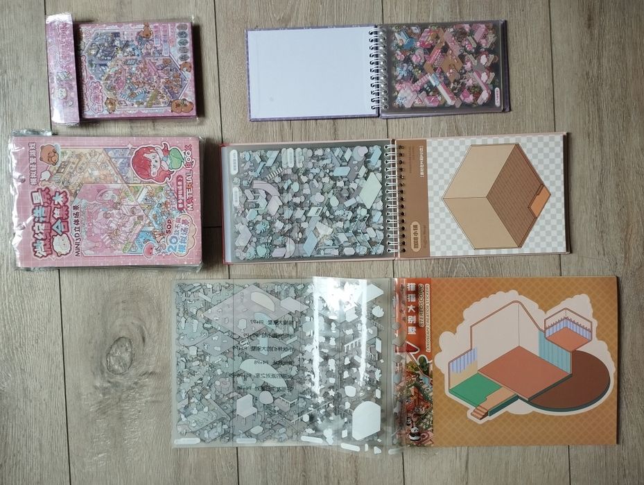 Альбом румбокс 20 кімнат, румбокс 10 кімнат , Наклейки для творчості