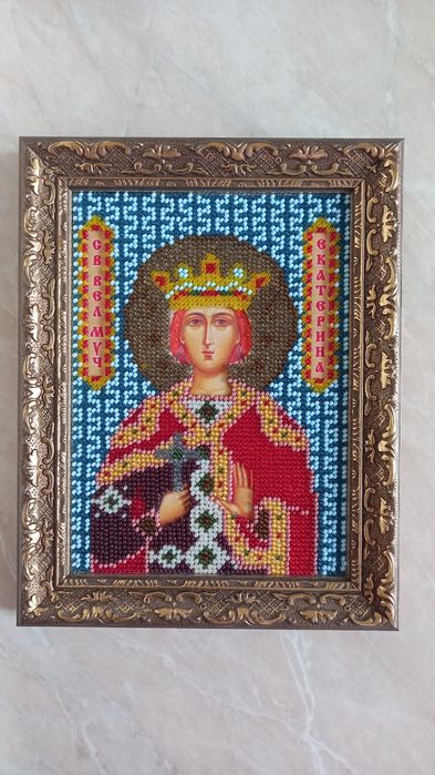 Продам вишиті бісером картини,ікони