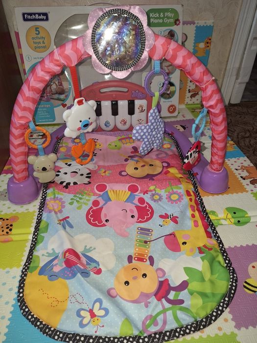 Коврик Развивающий с пианино.