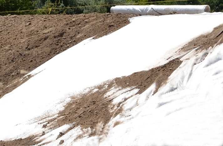 Геотекстиль голкопробивний та термооброблений