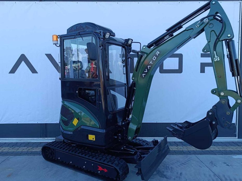 Minikoparka AVATOR SW 25 z kabiną. Nowa !!! Silnik KUBOTA !!!