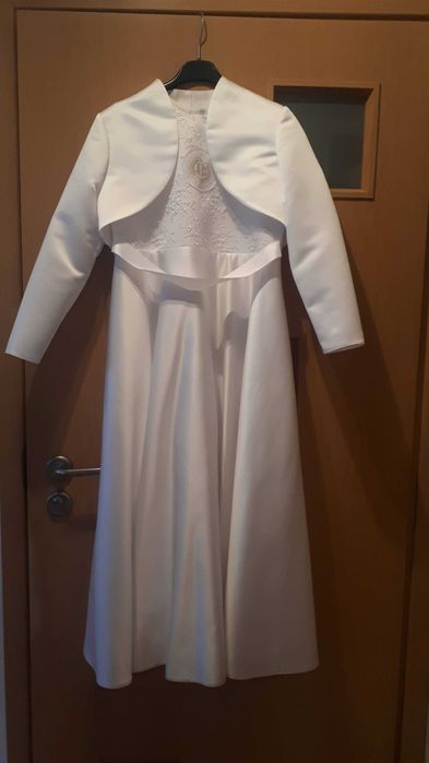 Sukienka Komunijna +bolerko+torebka