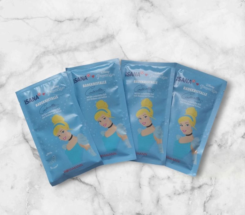Kryształki do kąpieli Isana Kids  60g (4 opak.)