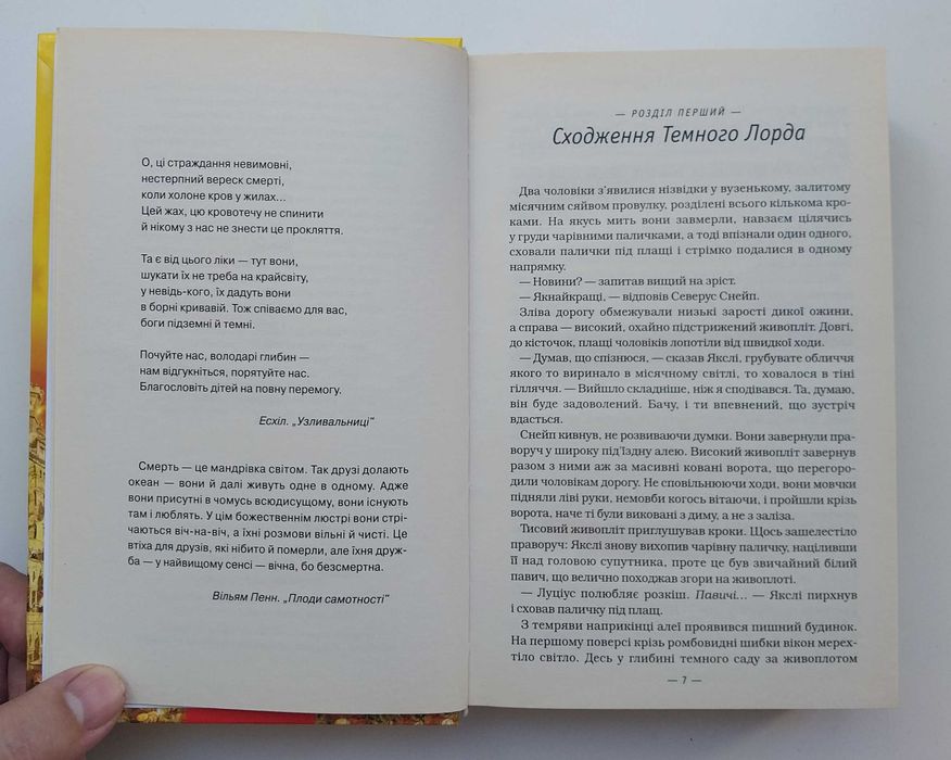Дж. Ролінг Гаррі Поттер і Смертельні Реліквії Книга 637 с