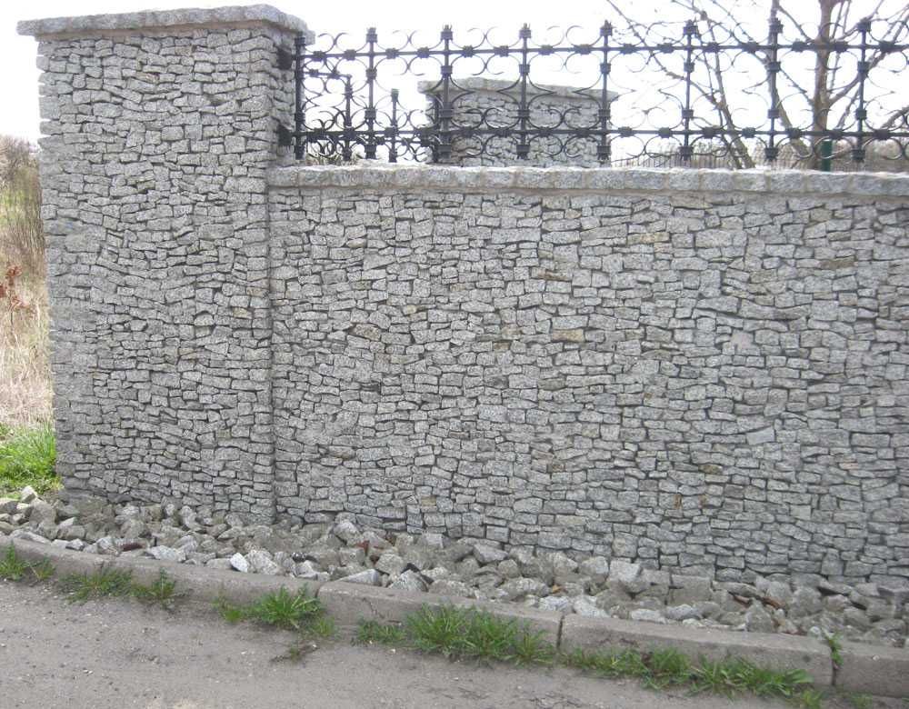 Płytki granitowe ogrodzenia murki cokoły donice Częstochowa Lubliniec