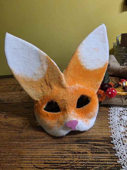 Maska therian furry lis