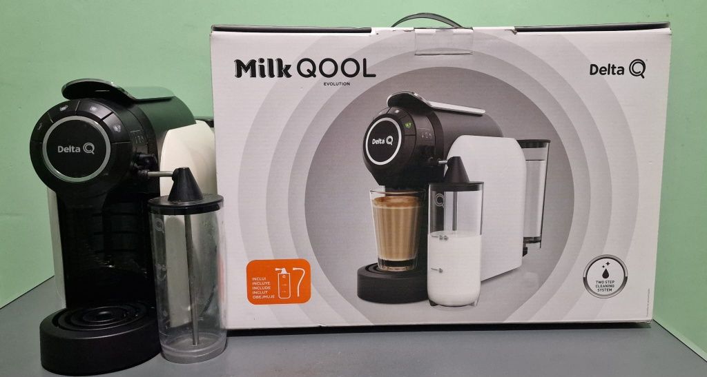 Ekspres kapsułkowy delat Q qool milk evolution
