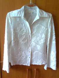 Блуза жіноча біла, розмір 48, європейський 42