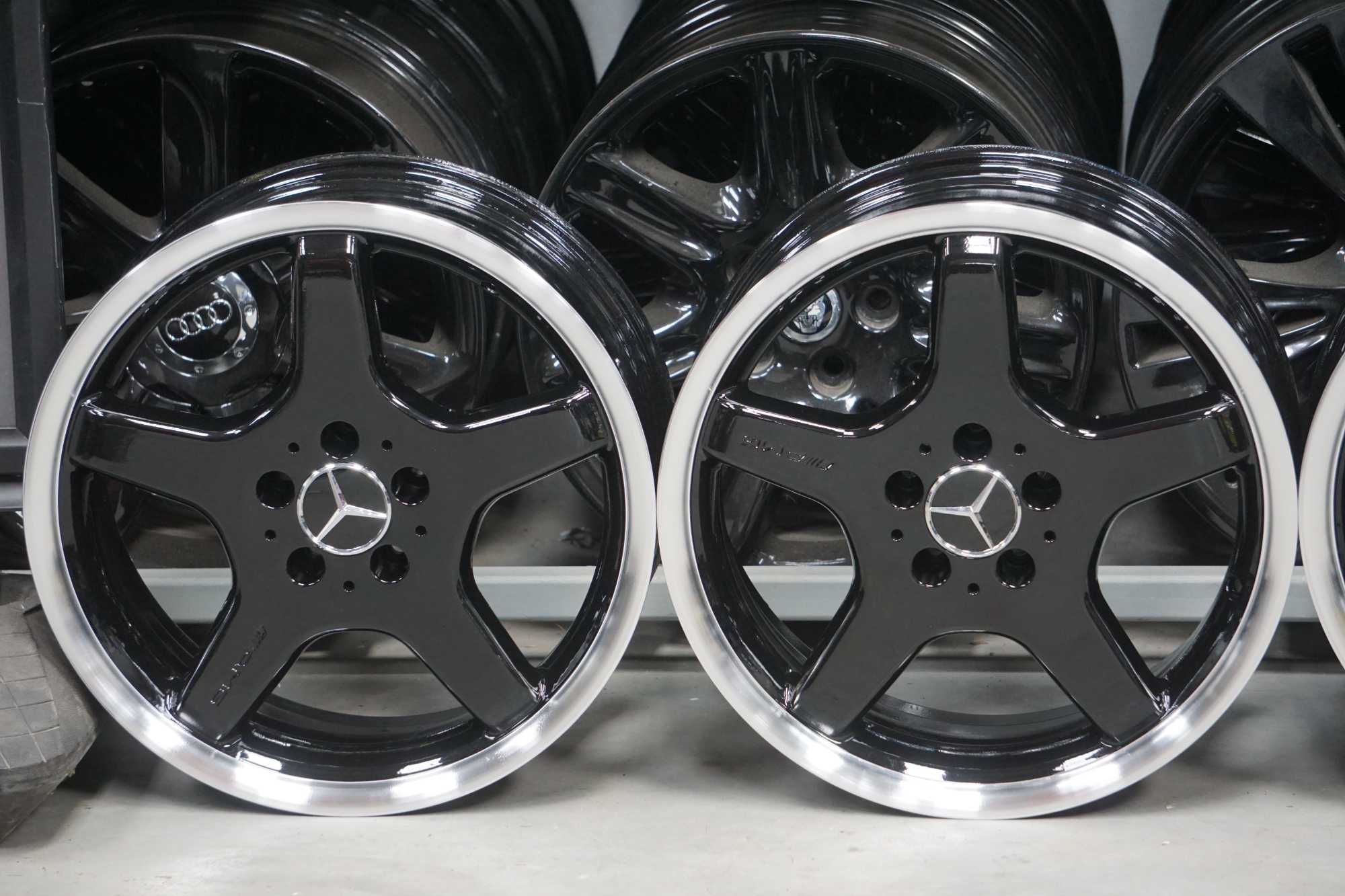 Alufelgi oryginał Mercedes AMG W211 8Jx18 et30 cb66,6 czarne, rant