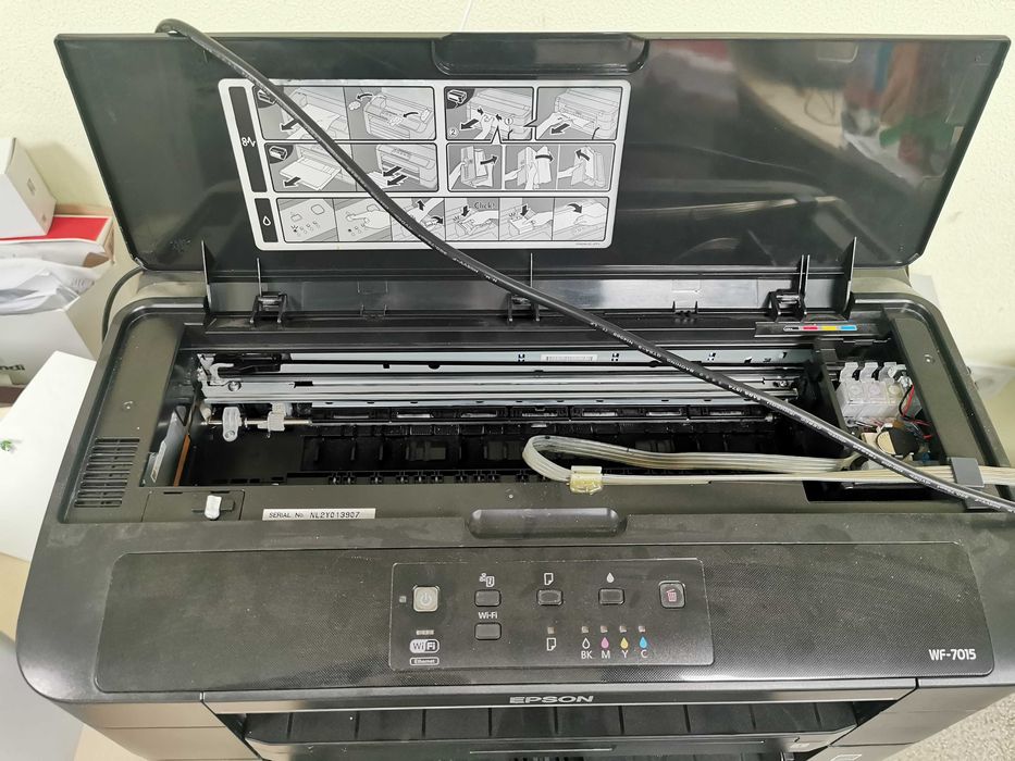 Принтер Epson Workforce WF-7015 с СБПЧ