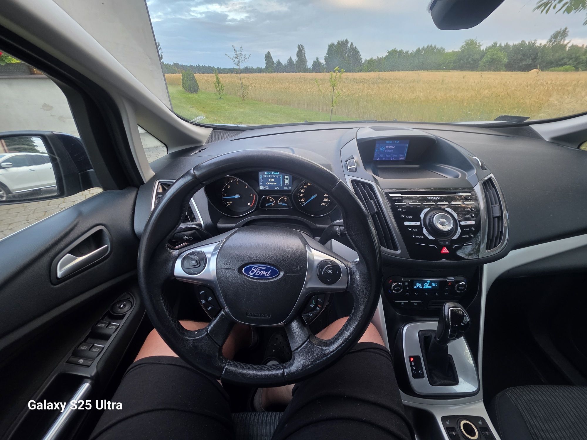 Ford c-max II 2.0 TDCI Titanium Navi Bluetooth grzana przednia szyba