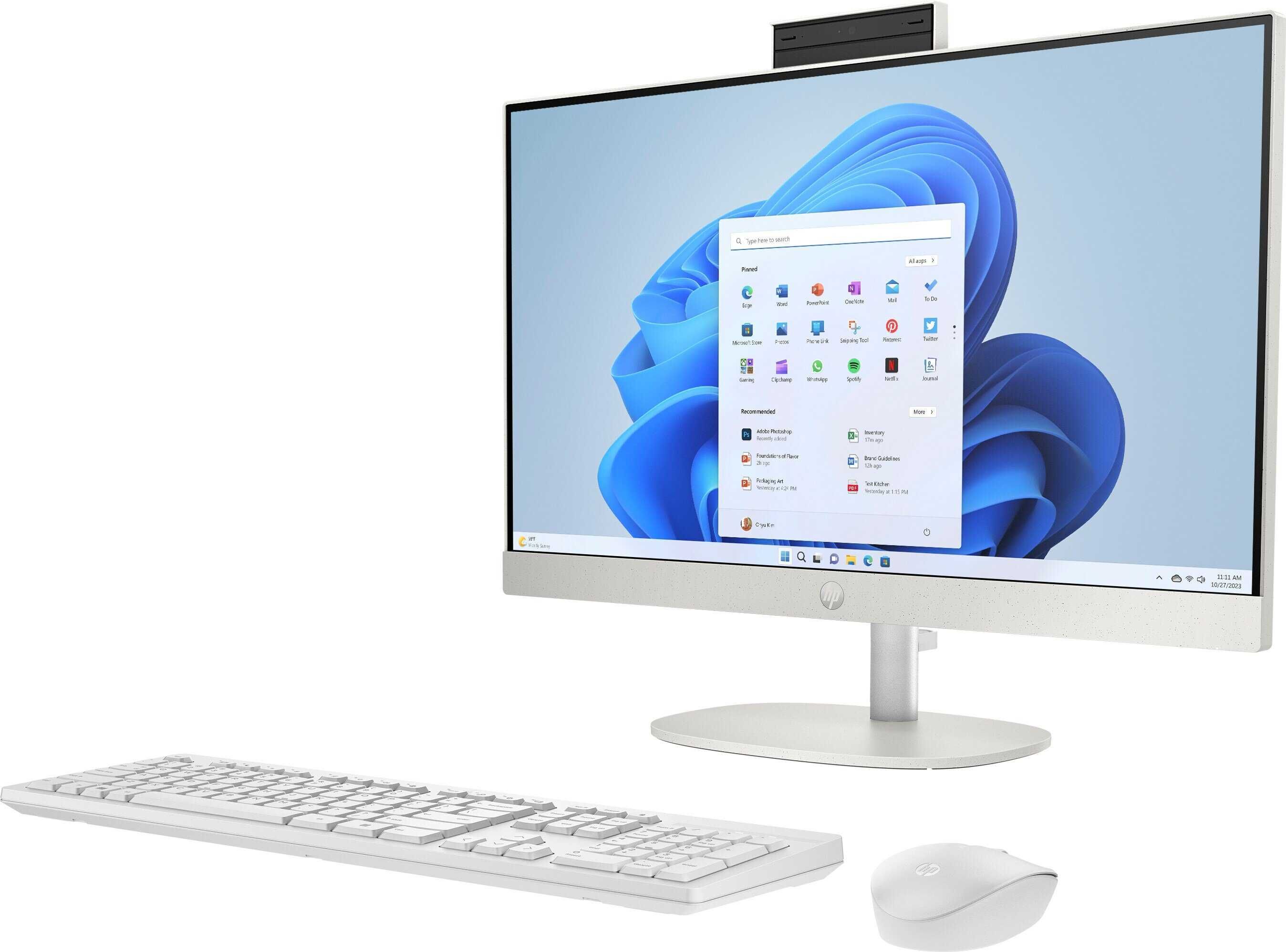 Komputer HP AiO 24-cr0003nw 23.8" IPS R5-7520U 16GB RAM 512GB SSD