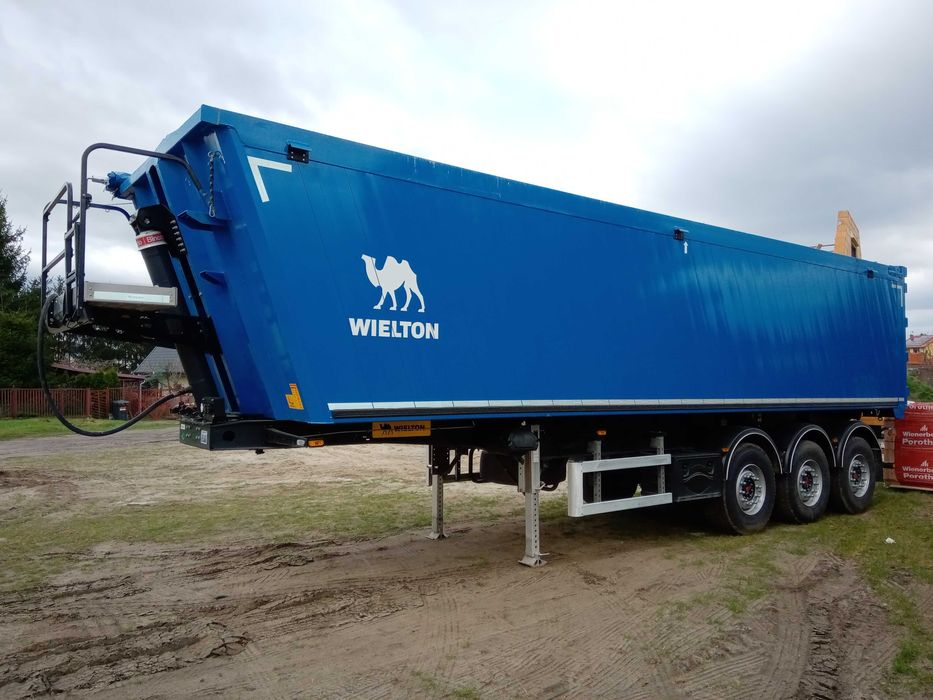 Wynajme naczepe wywrotke 50m3 klapo-drzwi wymiar paletowy