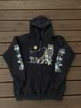 Bluza rozpinana zip vintage z wilkami wild y2k archive opium coquette