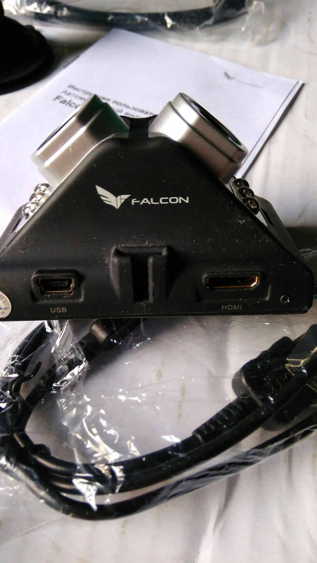 Видеорегистратор Falkon HD33-LCD-2CAM.