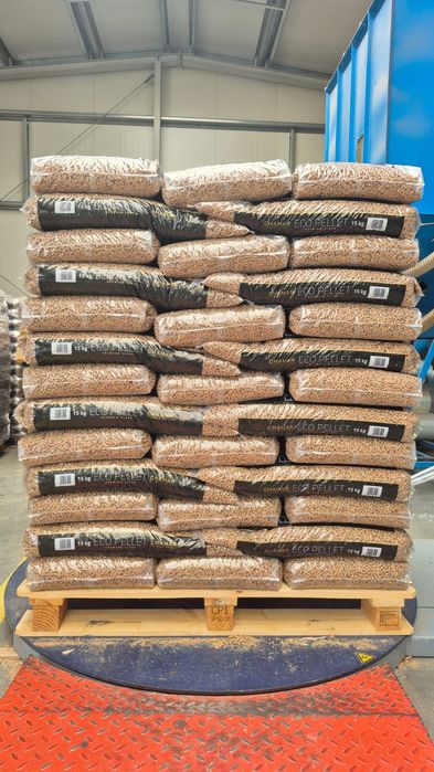 Pellet sosnowy 100% Eco A1 producent CHAMAR PREMIUM DOSTAWA GRATIS