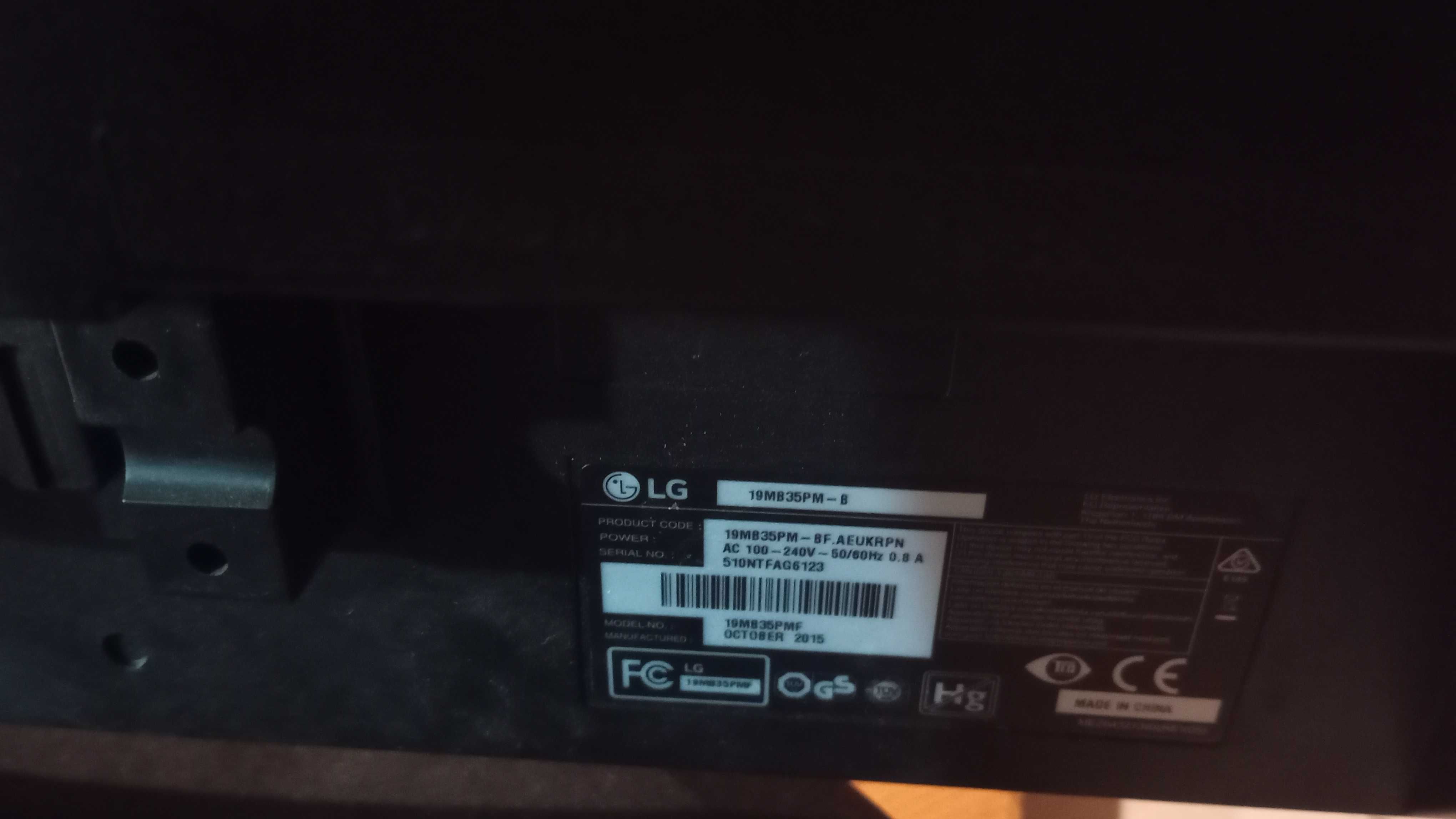 Monitor LG 19MB35PM-B