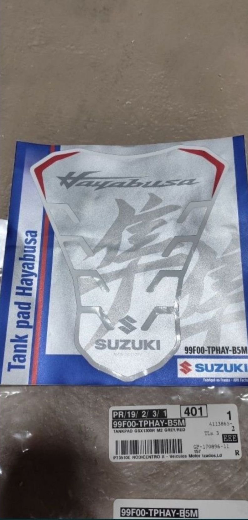 Suzuki Hayabusa ( tank pad + fita jantes)