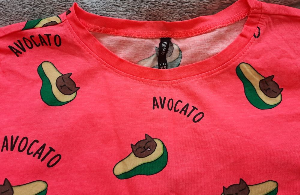 T-shirt koszulka dziewczęca rozm. XS 152/158 Sinsay WYPRZEDAŻ